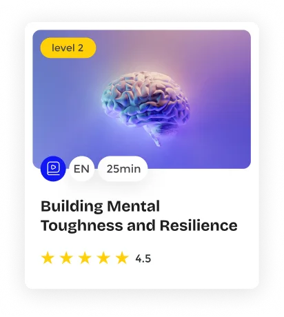 Building mental toughness and resisilience