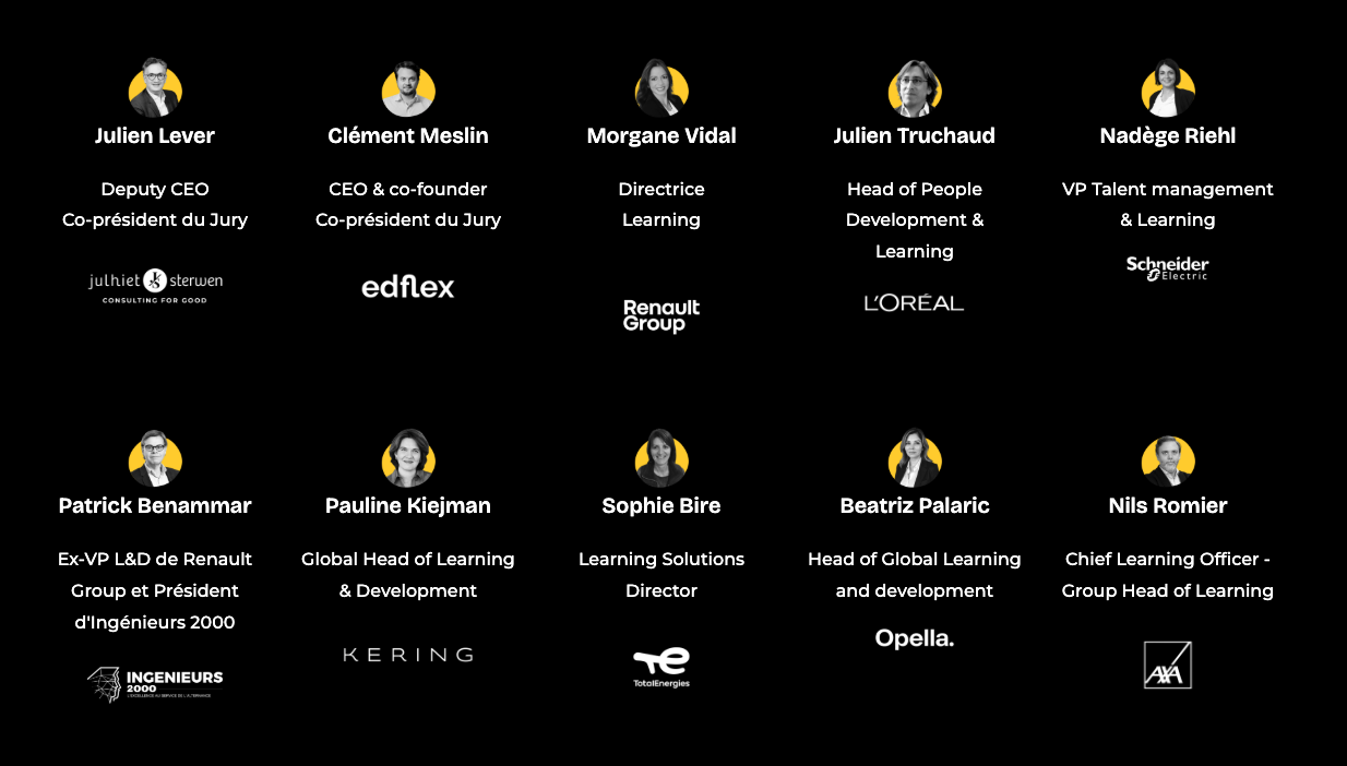Le jury de l'Open Education Night 2025